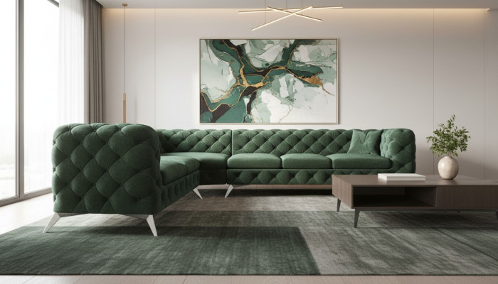 Chesterfield design corner sofa couch design couches upholstered corner suite