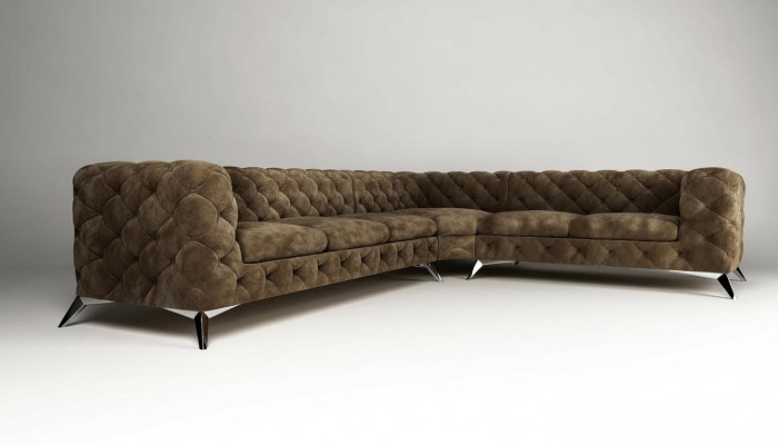 Corner sectional sofa Chesterfield sofa upholstery suite couch living landscape