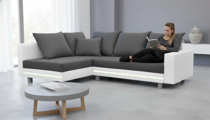 Sectional sofa living landscape sofa couch L-shaped upholstered couches leather design