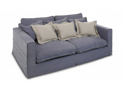 Sofa 3-seater fabric sofas luxury couch big upholstery lounge 240cm