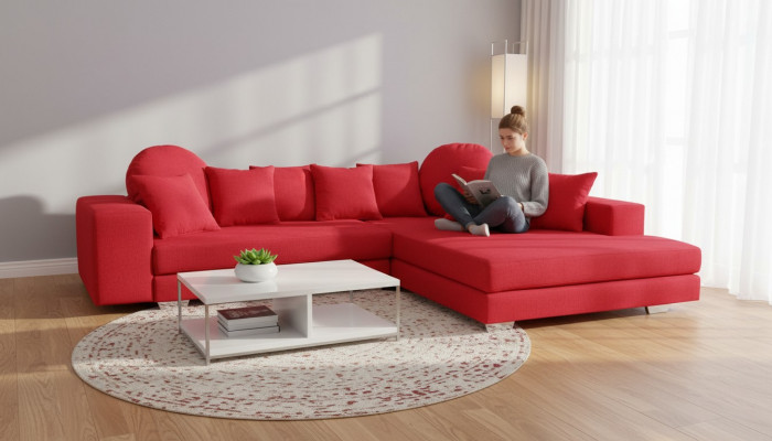 Sofa couches sofas living landscape new big corner sofa corner couch corner suite upholstery