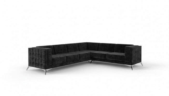 Sectional sofa Chesterfield sofa upholstered set couch living landscape L-shape design new