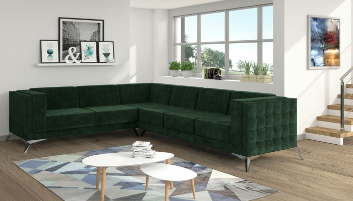 Fabric L-shaped couch living landscape corner sofa set design modern sofa modern new