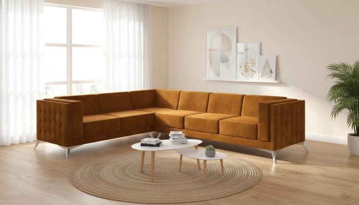 Fabric sofa couch living landscape set design modern sofa corner sofa