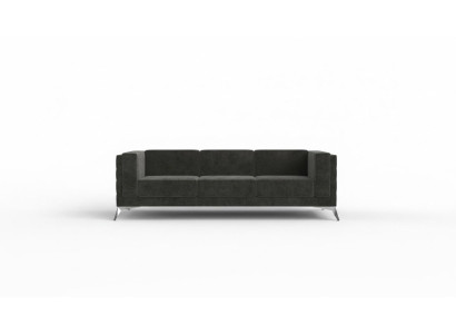 Chesterfield sectional sofa L-shape fabric couch design upholstered seat textile sofa corner new
