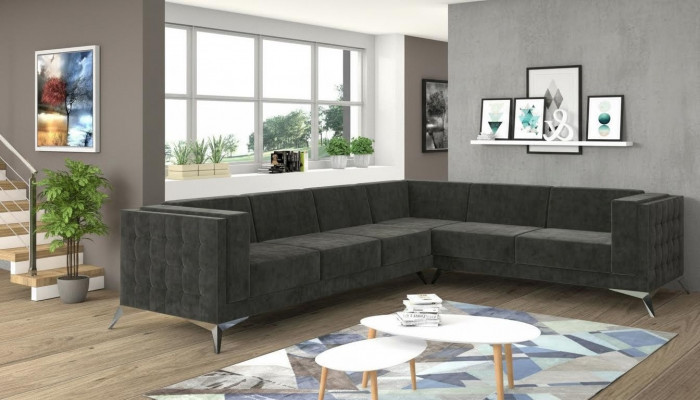 Design corner sofa L-shape modern sofas fabric sofa couch living landscape