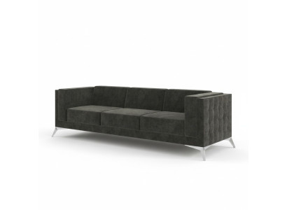 Design Sofa 3-Seater Chesterfield Couch Upholstered Sofas Design Sofa Three-Seater New