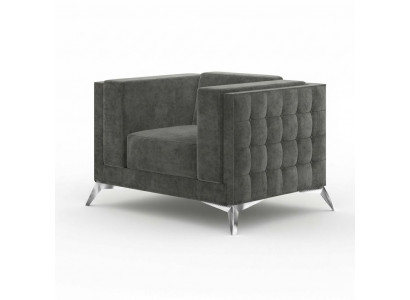 Chesterfield armchair couch 1 seater couches upholstery new sofa television textile