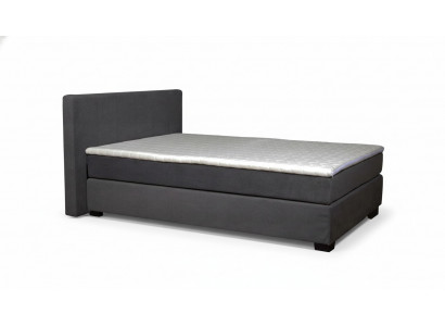 Designer upholstered bed bedding textile bed double bed marital bed box spring.