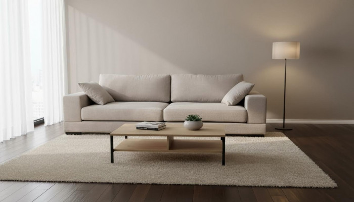 Sofa 4-seater fabric sofas luxury designer couch big upholstered lounge 274cm