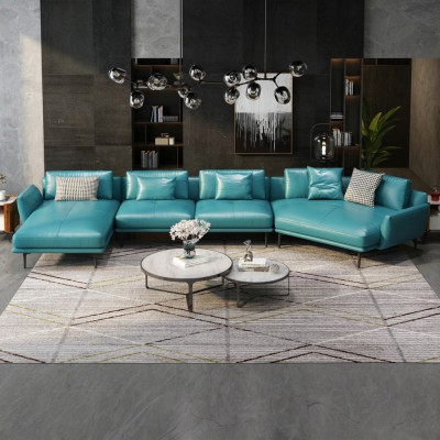 Sofa U-Shape Ledeh Living Landscape Suite Design Modern Sofa Couch Sofas Turquoise
