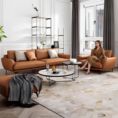 Sofa set 4+3+2 leather sofa couch living area suite design modern sofa