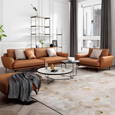Sofa set 4+3+2 leather sofa couch living area suite design modern sofa