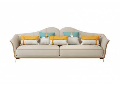 Luxury Three-Seater Couch Seat Cushion 3 Seat Cushions Couches Lounge Club New Sofa