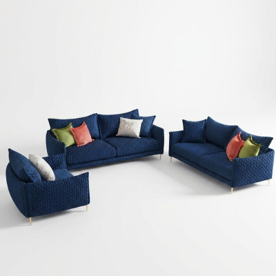 Leather sofa couch sets seat upholstery sofa set 3+2+1 leather fabric