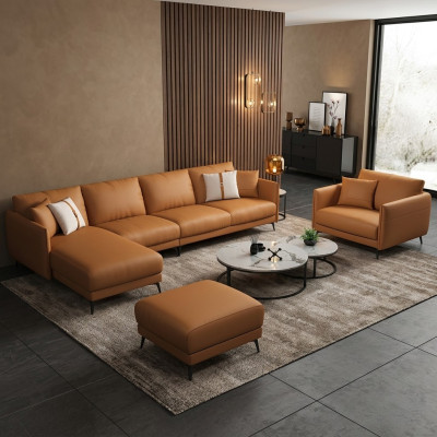 Living landscape set design modern sofas modern corner sofa leather sofa couch new
