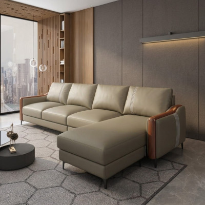 Seat leather sofa couch living landscape set design modern sofas corner sofa L-shape