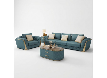 Sofa set 3+2+1 seater living room suite sofa couch upholstered sofas set leather