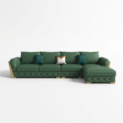 Corner sofa L-shape set design modern sofas couch living area leather sofa sofa