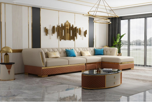 Corner sofa L-shape leather sofa couch living landscape suite design modern sofas corner