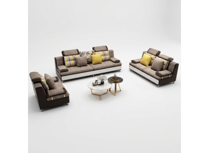 Design three-seater lounge furniture 3-seater sofa couch upholstery club couches sofas