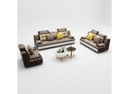 Design three-seater lounge furniture 3-seater sofa couch upholstery club couches sofas