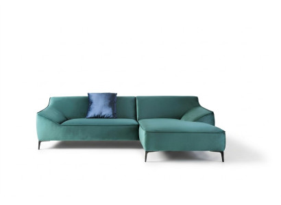 Design corner sofa L-shape modern sofas fabric textile couch landscape sofa velvet
