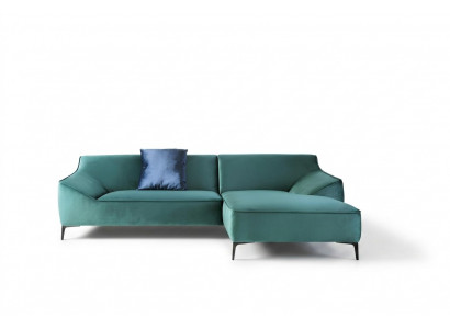 Design corner sofa L-shape modern sofas fabric textile couch landscape sofa velvet
