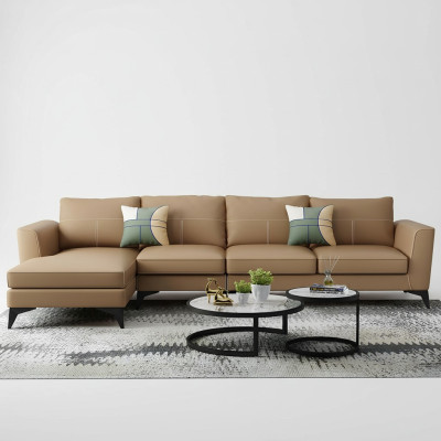 Design corner sofa L-shaped modern sofas leather sofa couch seating lounge sofa