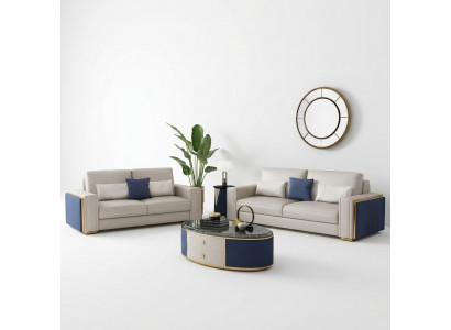 Sofa set 3+2+1 set coffee table design sofas leather sofa couch living landscape