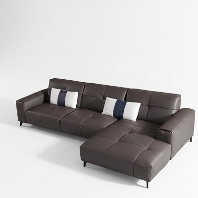 Design corner sectional L-shape modern sofas leather sofa couch seating living landscape