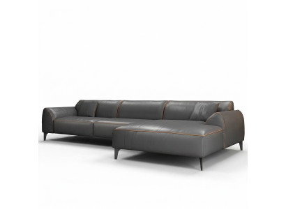 Living room couch upholstery textile leather fabric seating set corner sectional sofa L-shape