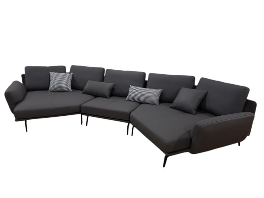 Sectional sofa L-shape living landscape sofa couch padded sofas suite leather sofa couches