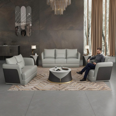Design sofa set seating upholstery couch 321 suites leather sofa upholstery couches