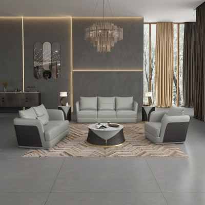 Three-seater design sofa couch upholstery sofa 3-seater leather sofa modern relax club