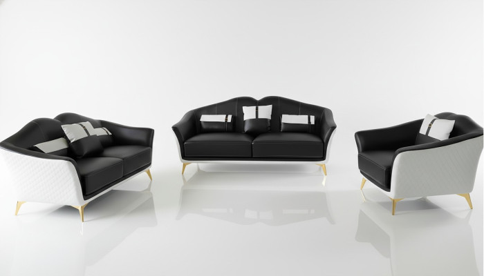 Three-seater design furniture 3-seater sofa couch upholstered club couches sofas lounge
