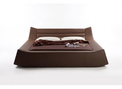 Bed Cushion Design Luxury Double Hotel Beds Sleep Room Leather Fabric Modern
