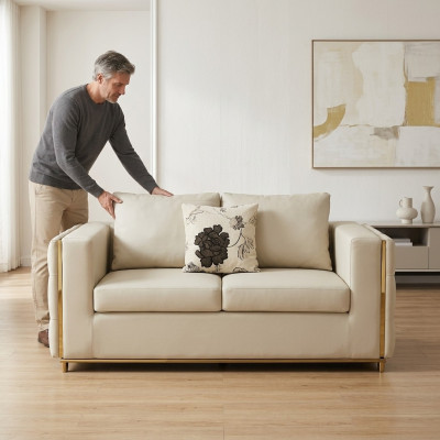 Two-seater design sofa 2-seater couch upholstery set sofas couches