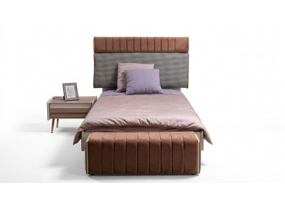 Children's Room Set Youth Room Bed + Nightstand Modern Set Bed 2-piece New