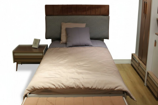 Modern children's bed youth room bed 207 x 120 cm children's room new