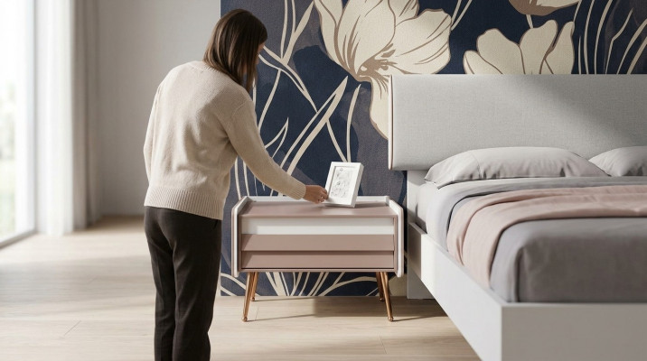 Design bedside console side sleep room luxury console tables wood