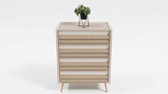 Modern dresser with 2 drawers furniture designer room children's room new