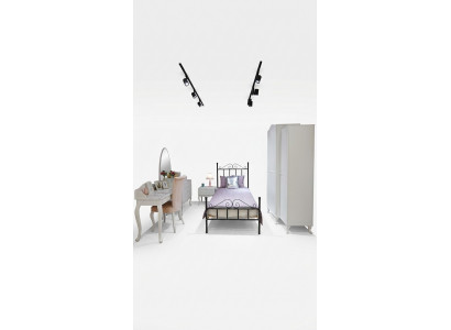 Children's Room Set Complete Youth Room Wardrobe Dresser Desk New