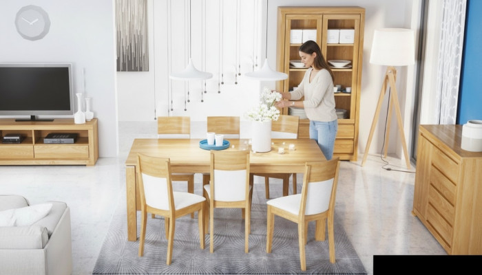 Dining table wood tables living dining room table solid wood 200x90cm solid dining tables