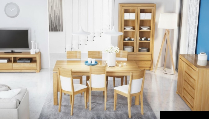 Dining table wood tables living dining room table solid wood 200x90cm solid dining tables