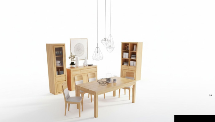 Living room suite group 8-piece set sideboard 4 armchairs display cabinet new
