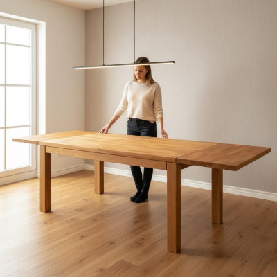 Dining Room Handmade Wooden Meeting Table Solid Wood Dining Table