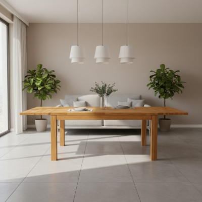 Dining Room Handmade Wooden Meeting Table Solid Wood Dining Table