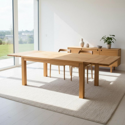Dining table beech conference table wooden table tables table solid furniture dining room new