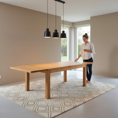 Dining table conference table wooden table tables table solid furniture dining room 80x80cm